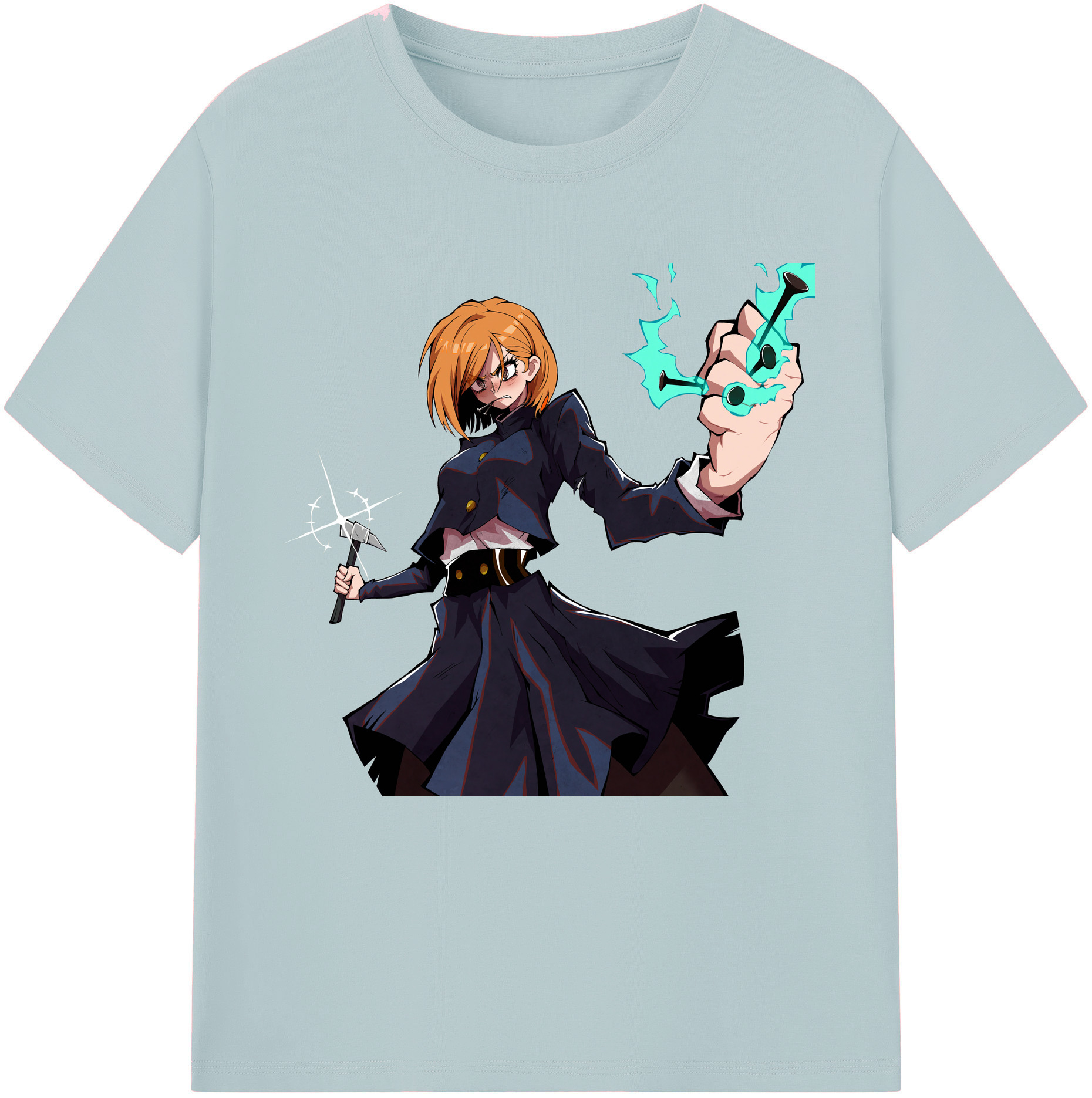 （画像用） 呪術廻戦 Jujutsu Kaisen 綿100％半袖Tシャツ（フロントプリント）